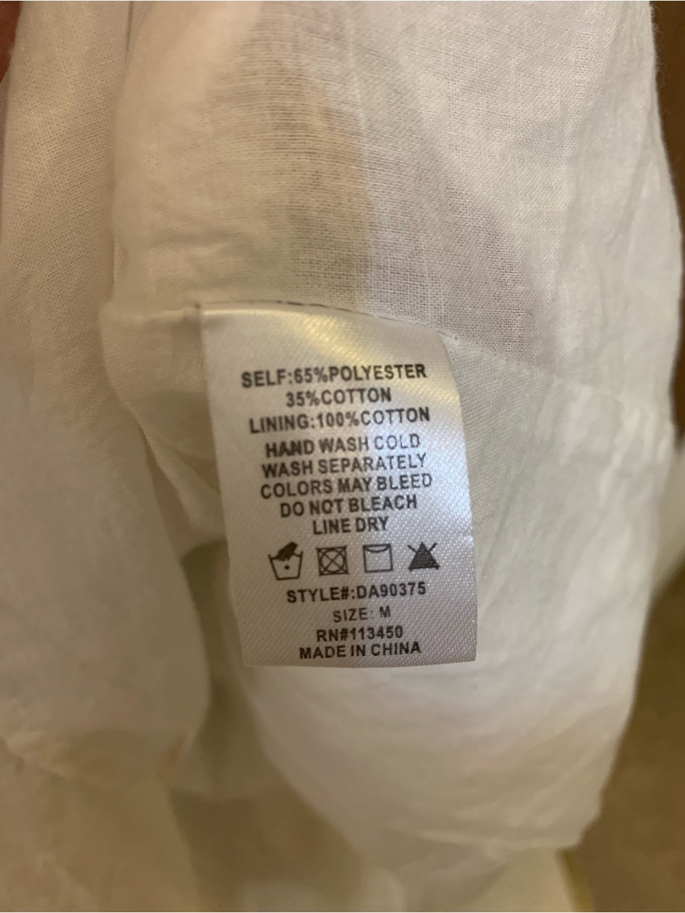 Lulumari White Maxi Dress with Multicolor Embroidery Size M - Picture 7 of 8